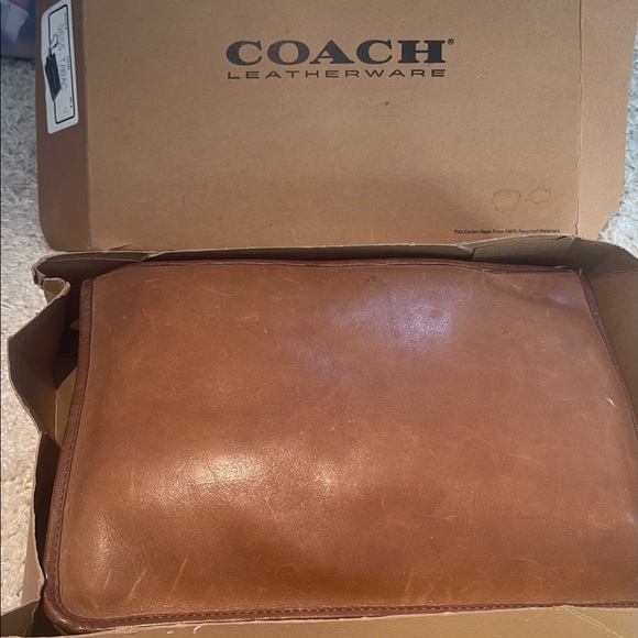 Coach Handbags - EXTREMELY RARE 1970's Vintage Coach Portfolio NYC Model 9555